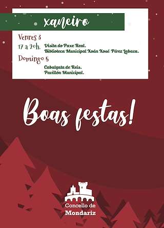 Programa de Nadal - Visita dos Reis en Mondariz