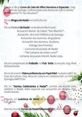 Programa Nadal - Cabalgata de Reis en Quiroga