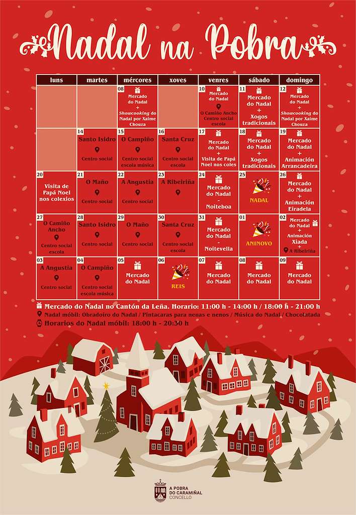 Programa de Nadal en A Pobra do Caramiñal