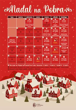 Fechas, información, programa, cartel, imágenes, mapa y ubicación de Programa de Nadal  en  A Pobra do Caramiñal
