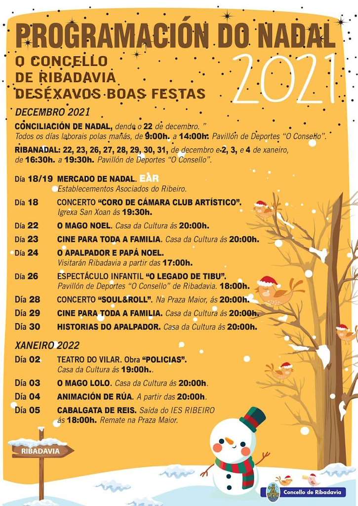 Programa de Nadal - Cabalgada de Reis en Ribadavia