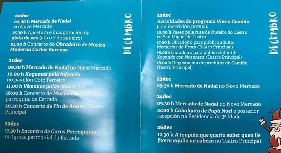 Programa de Nadal - Cabalgata de Reis en A Estrada