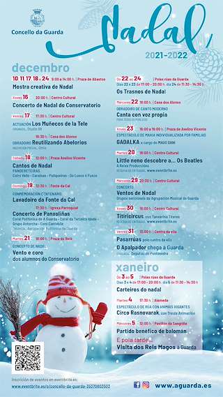 Fechas, información, programa, cartel, imágenes, mapa y ubicación de Programa de Nadal - Cabalgata de Reis  en  A Guarda