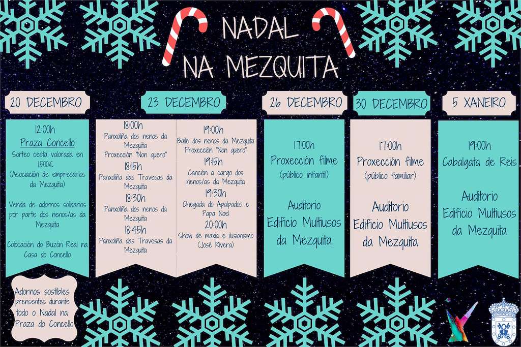 Programa de Nadal - Cabalgata de Reis en A Mezquita
