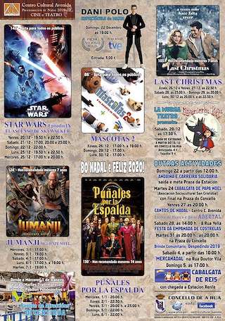 Fechas, información, programa, cartel, imágenes, mapa y ubicación de Programa de Nadal - Cabalgata de Reis  en  A Rúa