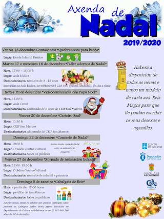 Fechas, información, programa, cartel, imágenes, mapa y ubicación de Programa de Nadal - Cabalgata de Reis   en  Abegondo