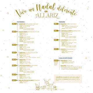Fechas, información, programa, cartel, imágenes, mapa y ubicación de Programa de Nadal - Cabalgata de Reis  en  Allariz