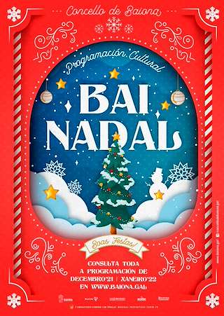 Fechas, información, programa, cartel, imágenes, mapa y ubicación de Programa de Nadal - Cabalgata de Reis  en  Baiona