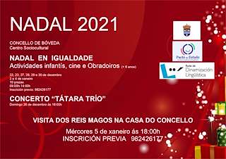 Fechas, información, programa, cartel, imágenes, mapa y ubicación de Programa de Nadal - Cabalgata de Reis   en  Bóveda