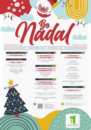 Fechas, información, programa, cartel, imágenes, mapa y ubicación de Programa de Nadal - Cabalgata de Reis  en  Brión