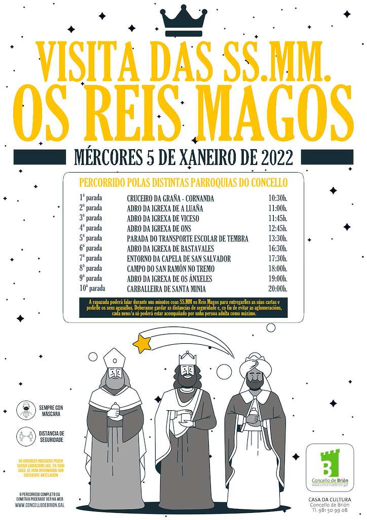 Programa de Nadal - Cabalgata de Reis en Brión