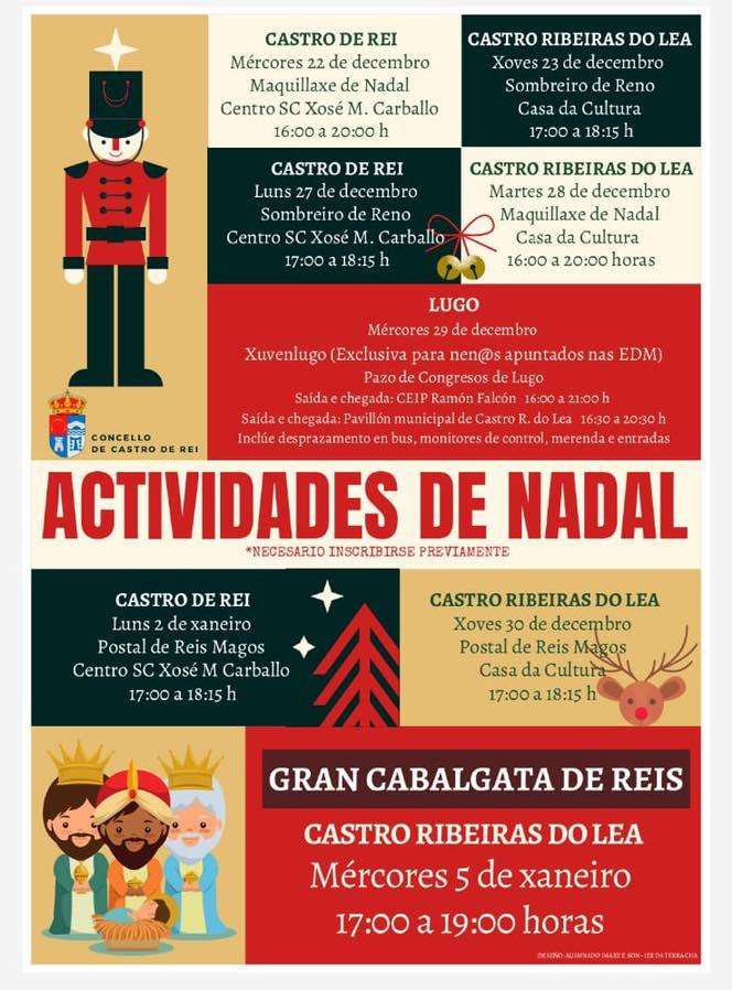 Programa de Nadal - Cabalgata de Reis (2024-2025) en Castro de Rei