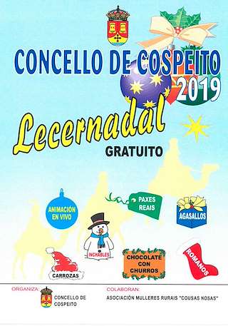 Fechas, información, programa, cartel, imágenes, mapa y ubicación de Programa de Nadal - Cabalgata de Reis  en  Cospeito