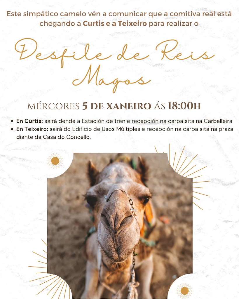 Programa de Nadal - Cabalgata de Reis en Curtis