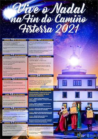 Fechas, información, programa, cartel, imágenes, mapa y ubicación de Programa de Nadal - Cabalgata de Reis  en  Fisterra