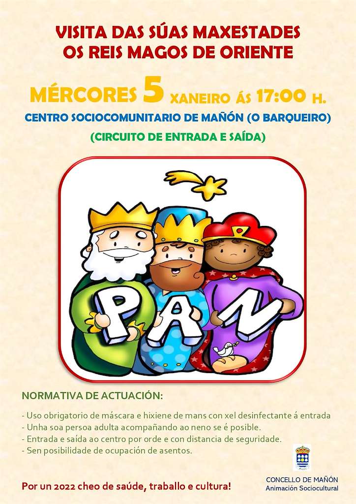Programa de Nadal - Cabalgata de Reis en Mañón