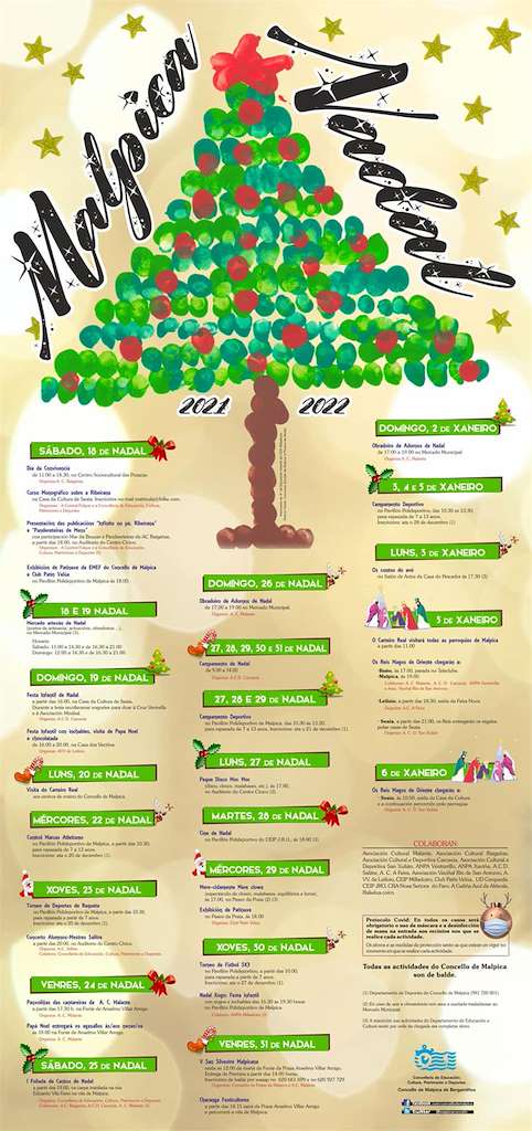 Programa de Nadal - Cabalgata de Reis en Malpica de Bergantiños