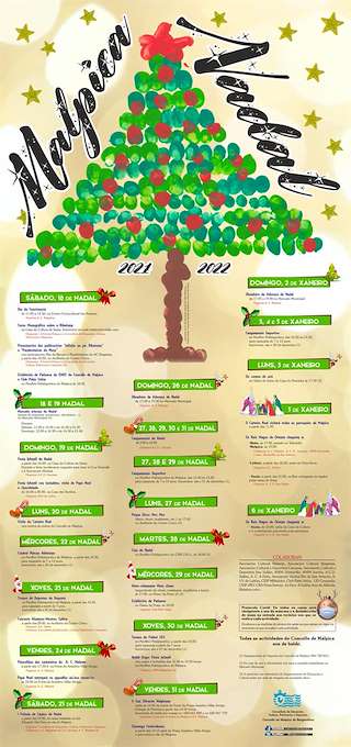 Fechas, información, programa, cartel, imágenes, mapa y ubicación de Programa de Nadal - Cabalgata de Reis  en  Malpica de Bergantiños