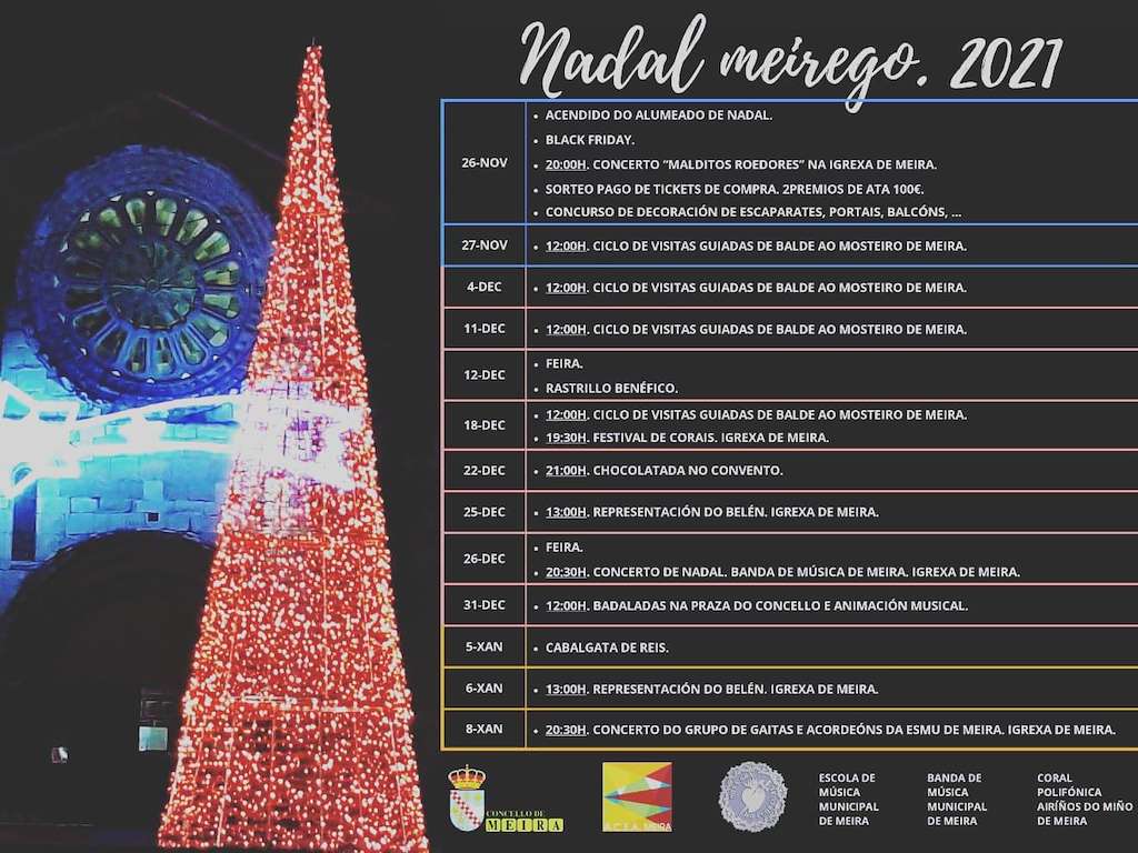 Programa de Nadal - Cabalgata de Reis en Meira