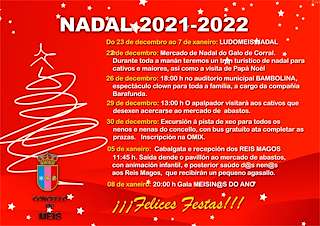 Fechas, información, programa, cartel, imágenes, mapa y ubicación de Programa de Nadal - Cabalgata de Reis  en  Meis