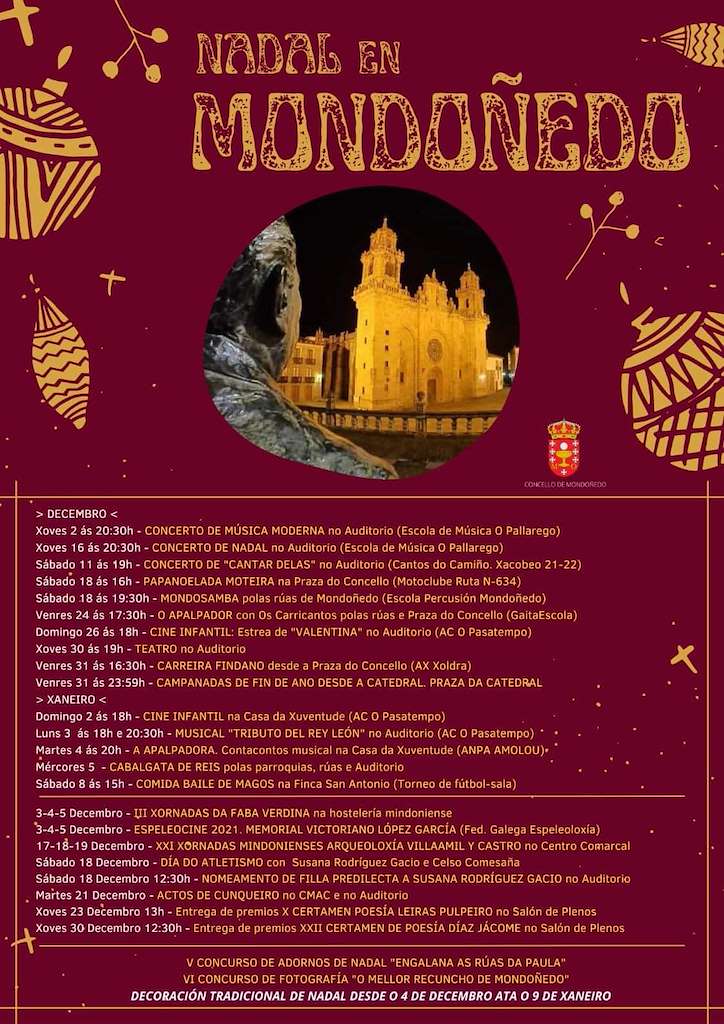Programa de Nadal - Cabalgata de Reis en Mondoñedo