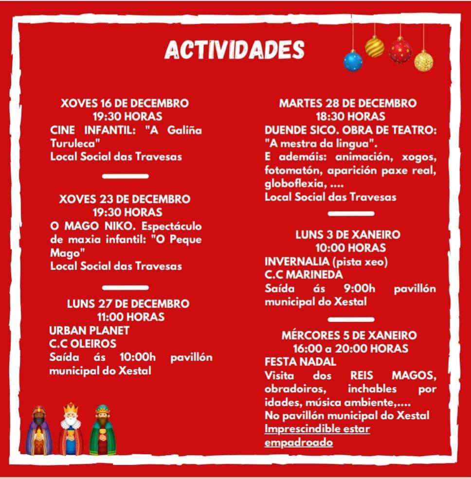 Programa de Nadal - Cabalgata de Reis en Monfero