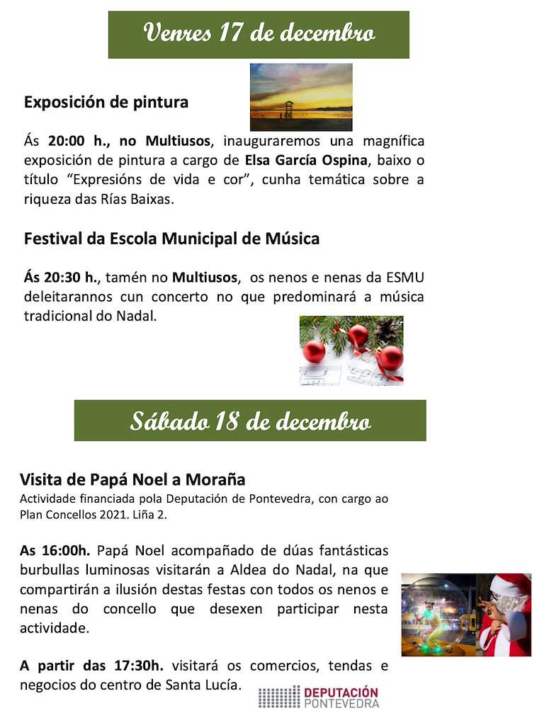 Programa de Nadal - Cabalgata de Reis en Moraña