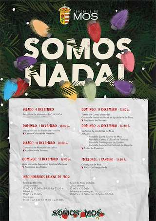 Fechas, información, programa, cartel, imágenes, mapa y ubicación de Programa de Nadal - Cabalgata de Reis  en  Mos