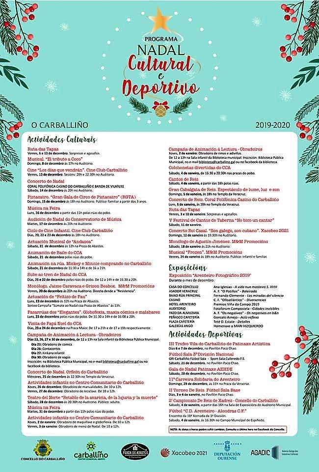 Programa de Nadal - Cabalgata de Reis en O Carballiño