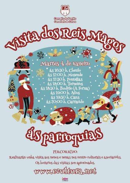 Programa de Nadal - Cabalgata de Reis en O Porriño