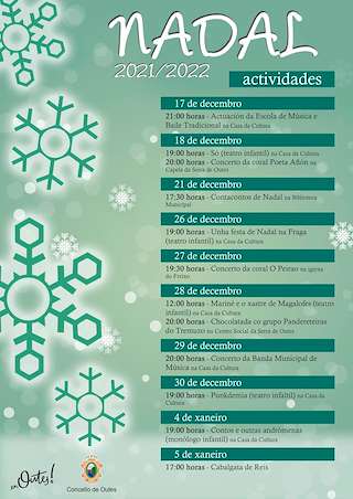 Fechas, información, programa, cartel, imágenes, mapa y ubicación de Programa de Nadal - Cabalgata de Reis  en  Outes