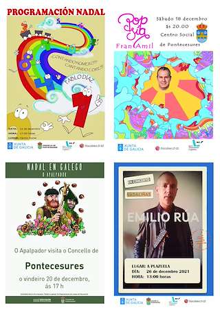 Fechas, información, programa, cartel, imágenes, mapa y ubicación de Programa de Nadal - Cabalgata de Reis  en  Pontecesures