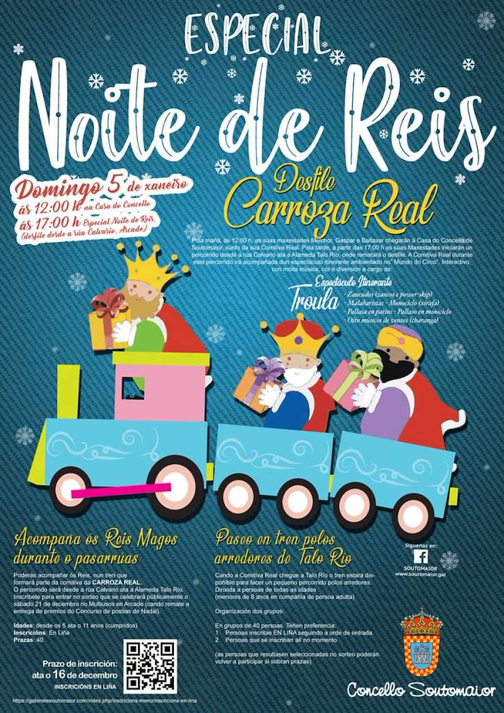 Programa de Nadal - Cabalgata de Reis en Soutomaior