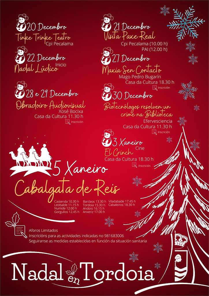 Programa de Nadal - Cabalgata de Reis en Tordoia