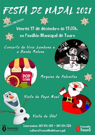 Fechas, información, programa, cartel, imágenes, mapa y ubicación de Programa de Nadal - Cabalgata de Reis  en  Touro