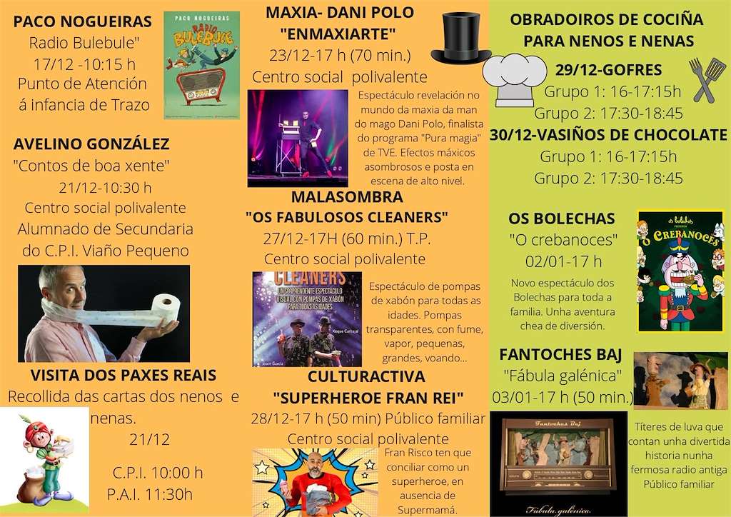 Programa de Nadal - Cabalgata de Reis en Trazo