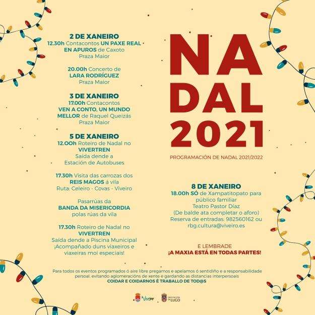 Programa de Nadal -  Cabalgata de Reis en Viveiro