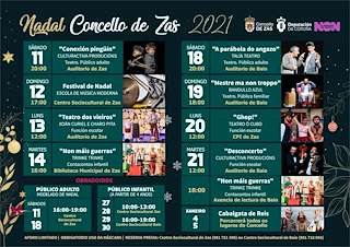 Fechas, información, programa, cartel, imágenes, mapa y ubicación de Programa de Nadal - Cabalgata de Reis  en  Zas