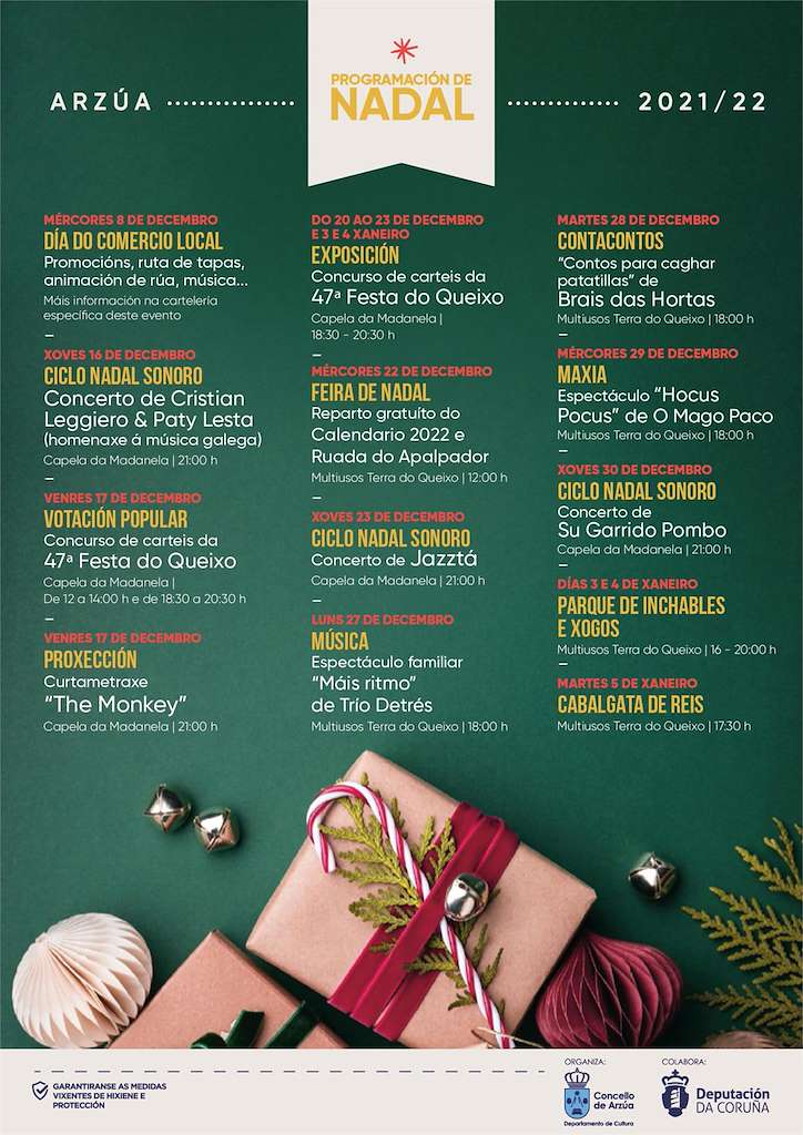 Programa de Nadal - Cabalgata dos Reis Magos en Arzúa