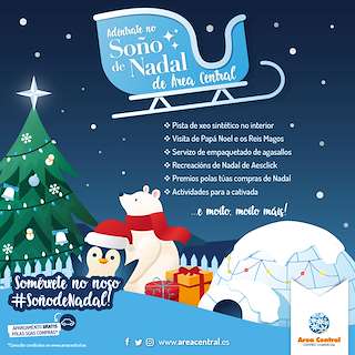 Fechas, información, programa, cartel, imágenes, mapa y ubicación de Programa de Nadal do Área Central  en  Santiago de Compostela