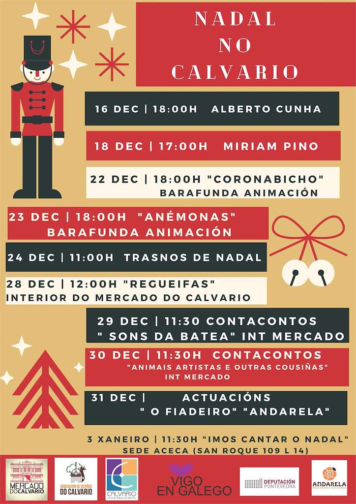 Programa de Nadal do Calvario en Vigo
