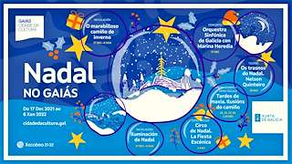 Fechas, información, programa, cartel, imágenes, mapa y ubicación de Programa de Nadal do Gaiás  en  Santiago de Compostela