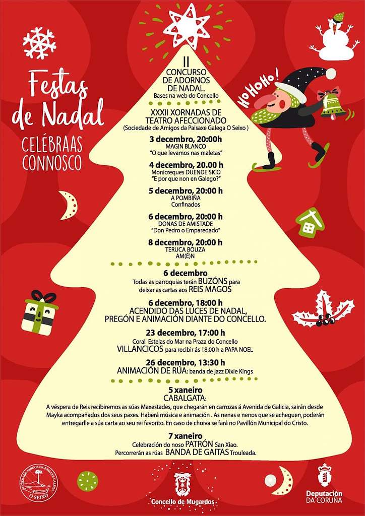 Programa de Nadal en Mugardos