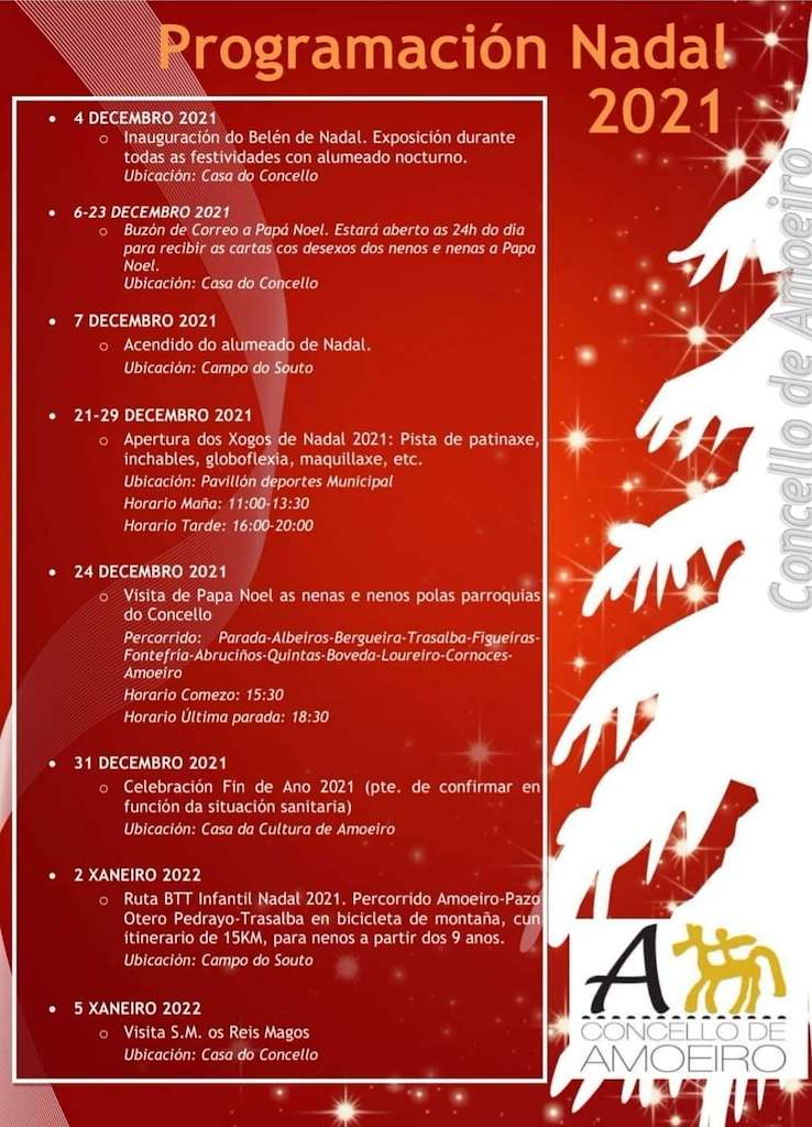 Programa de Nadal - Visita dos Reis en A Peroxa