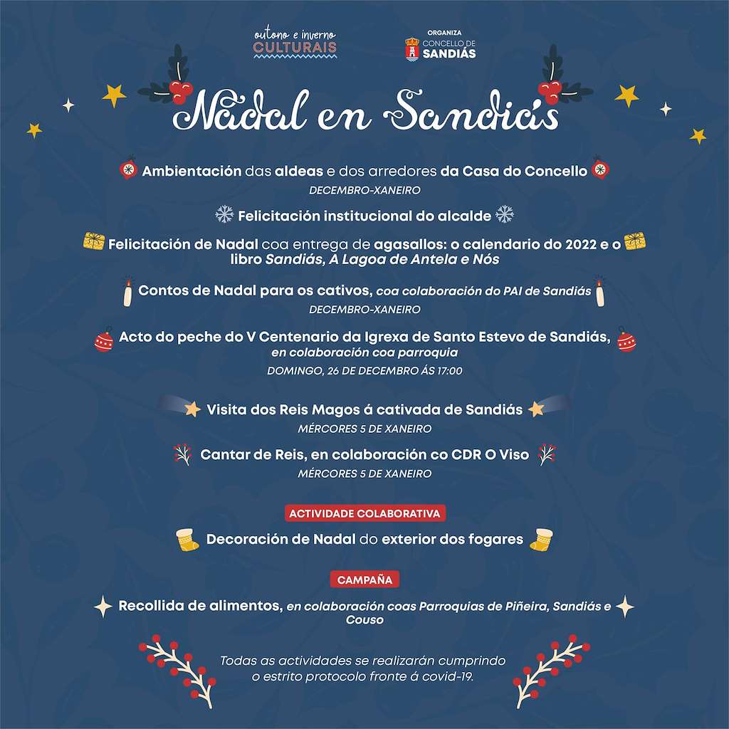 Programa de Nadal - Visita dos Reis en Sandiás