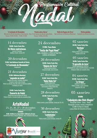 Programa de Nadal - Cabalgata de Reis en Viveiro