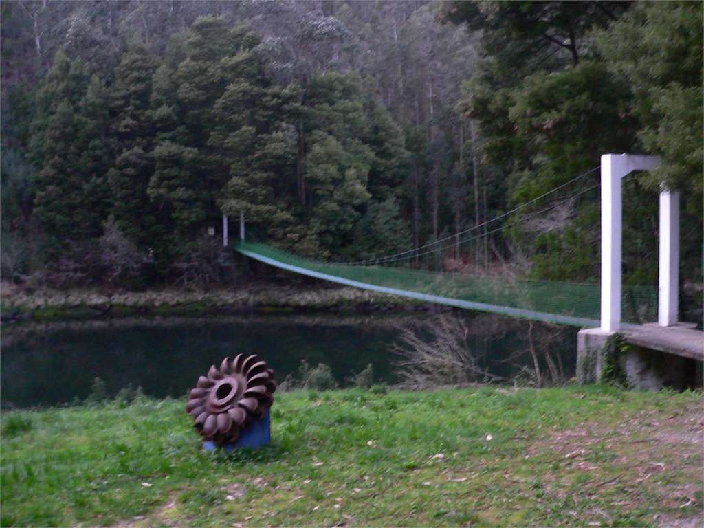 Puente Colgante del Tambre en Noia