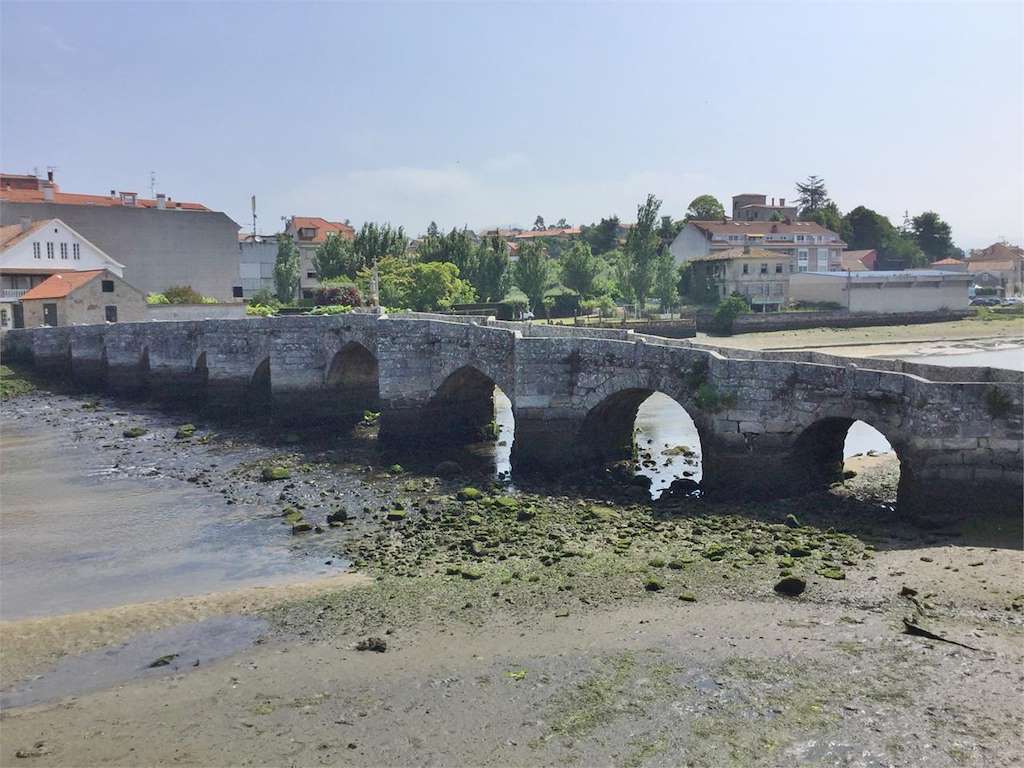 Puente de A Ramallosa en Baiona