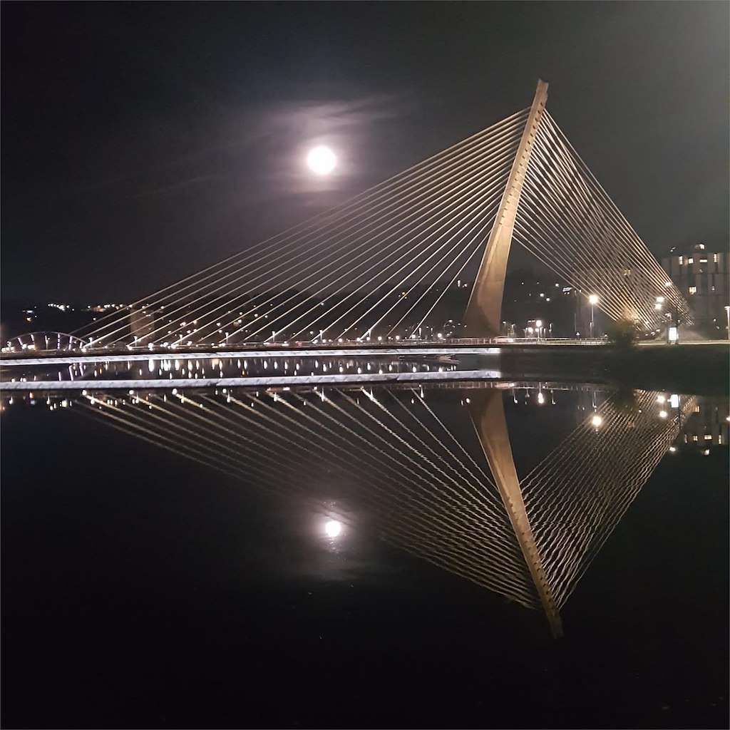 Puente de los Tirantes en Pontevedra