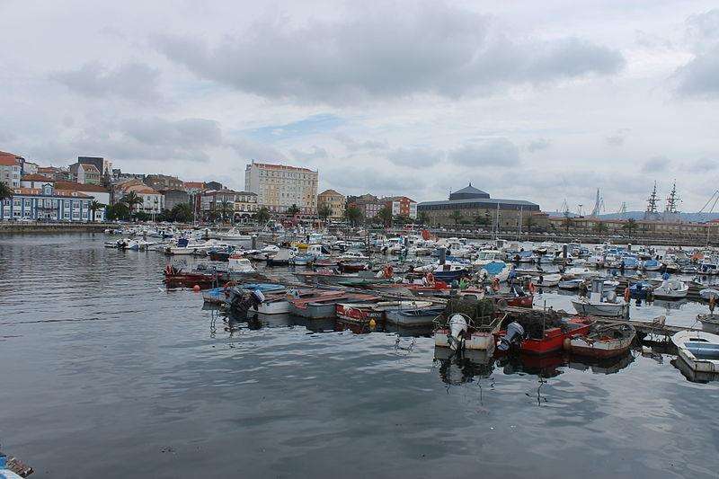 Puerto de Curuxeiras en Ferrol